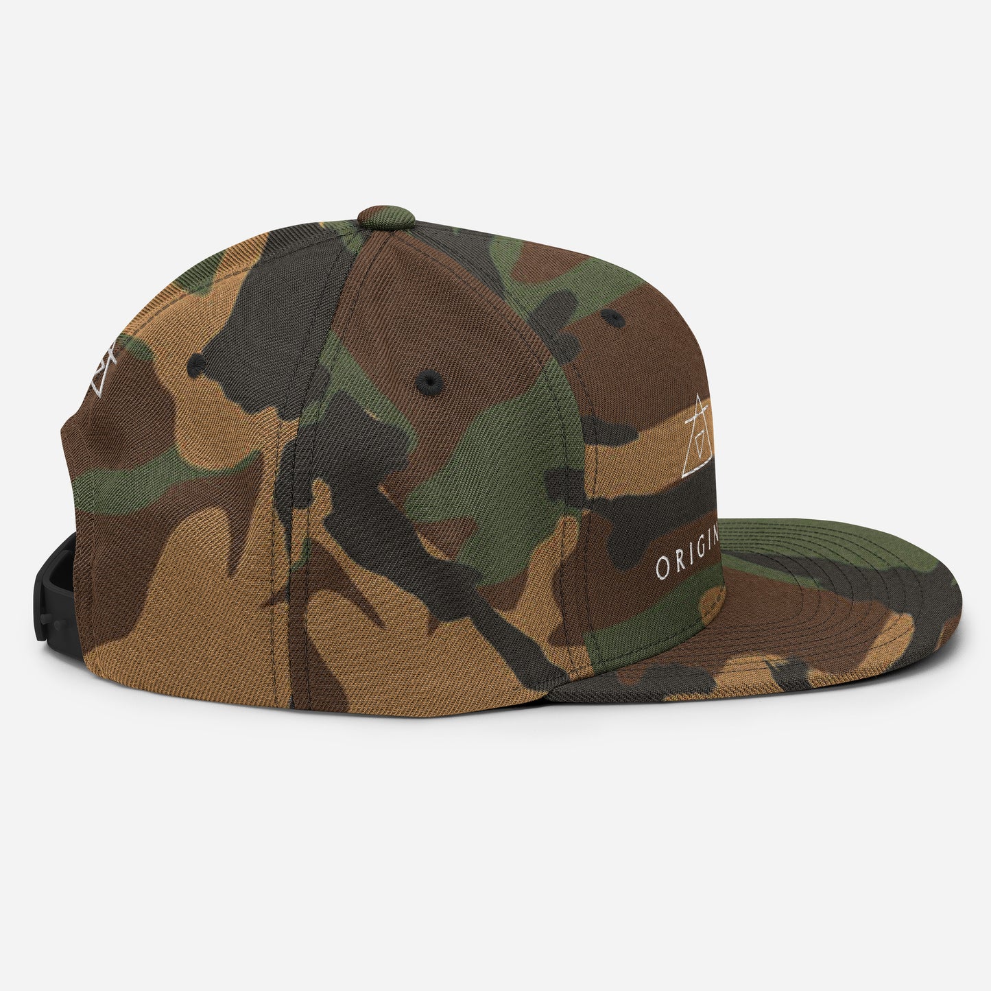 Original Vibes Camo Snapback Cap