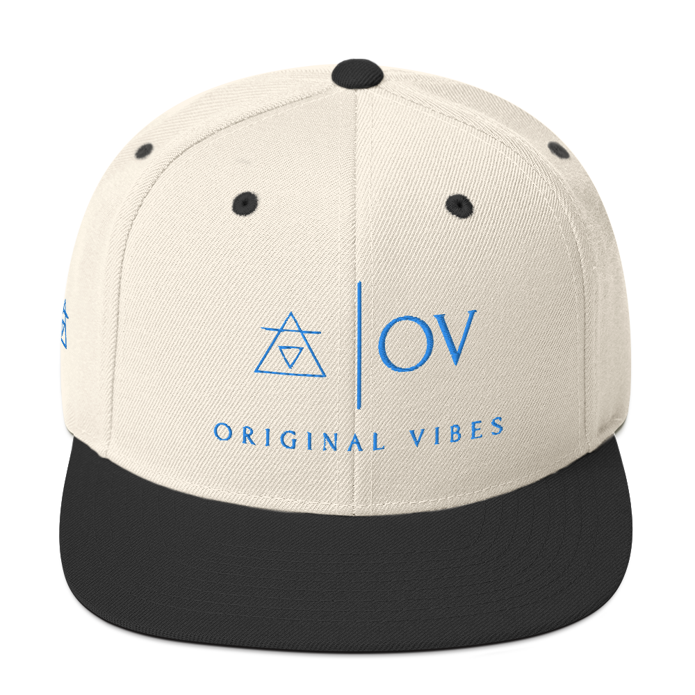 Original Vibes Ocean Wave Snapback Cap