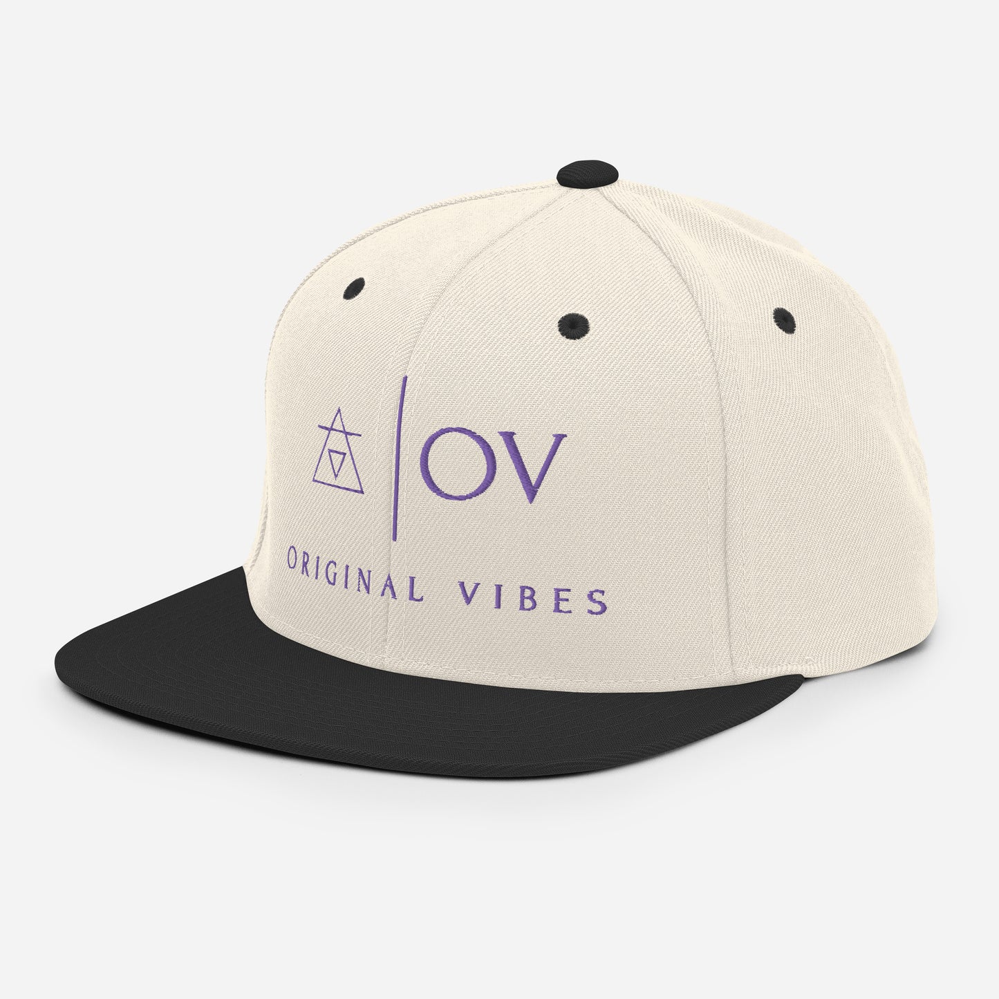 Snapback Cap Original VIbes Purple rain