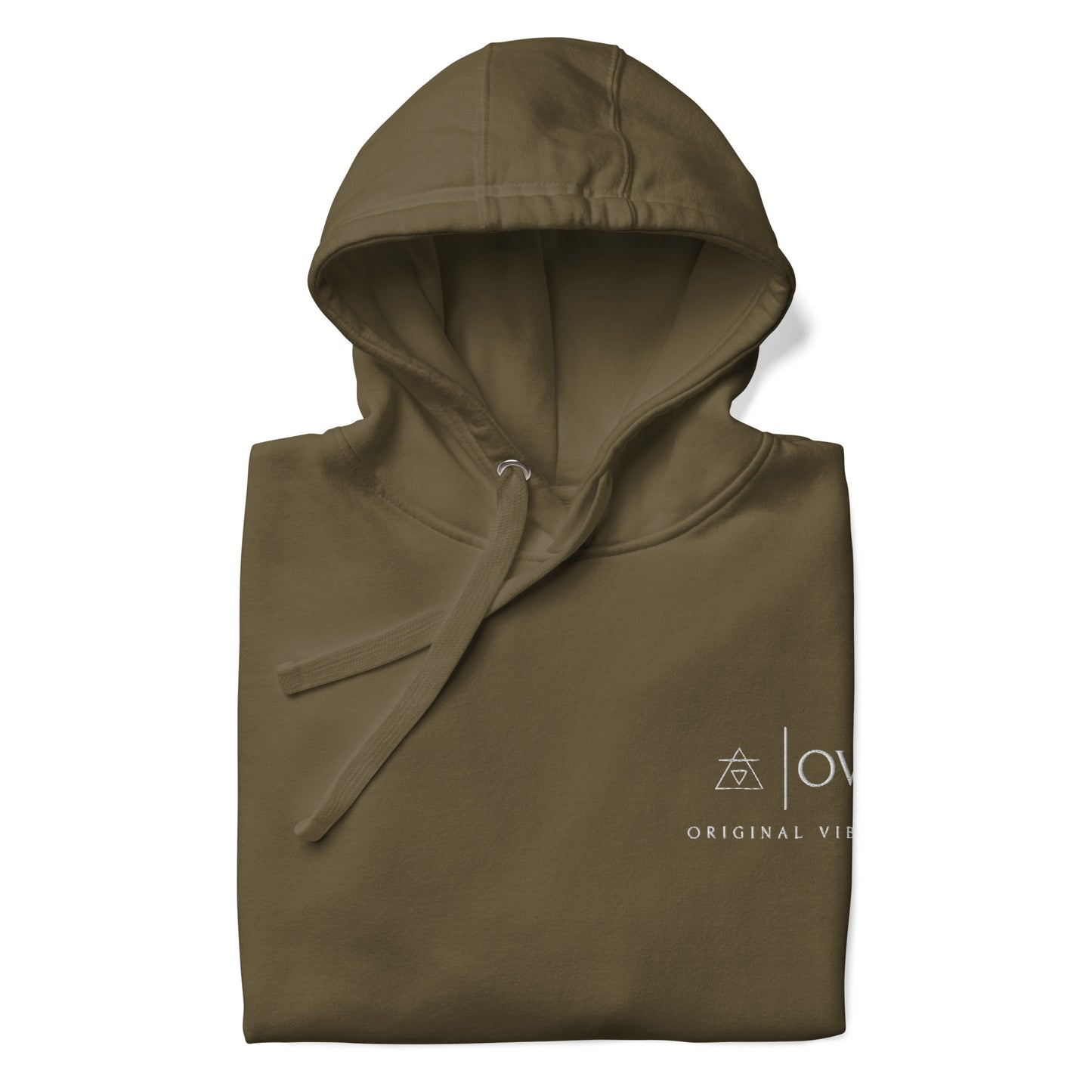 Hoodie Original Vibes Military green