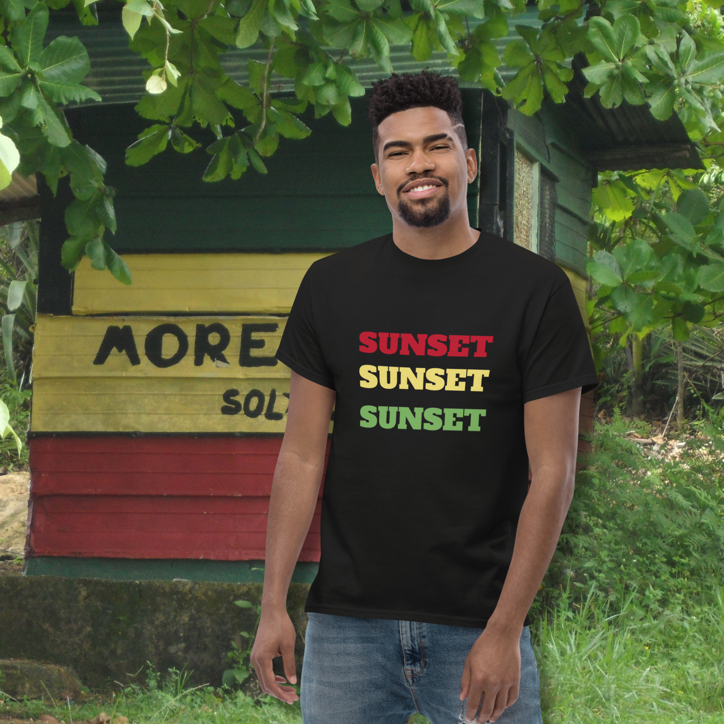 T-shirt Original Vibes sunset Jamaica