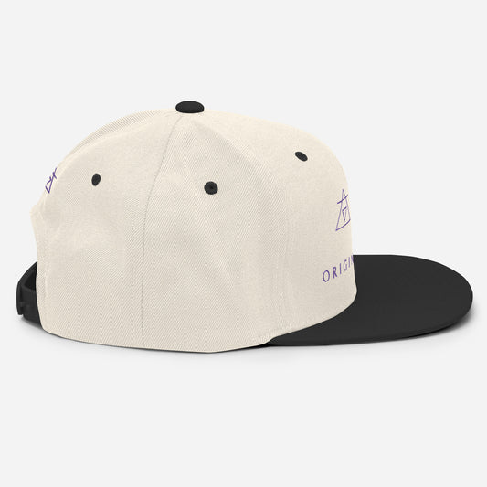 Snapback Cap Original VIbes Purple rain