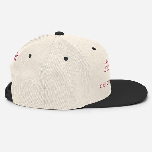 Original Vibes Pink Flamingo Snapback Cap