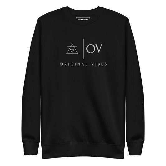 Crewneck Original vibes brodé