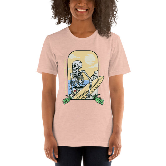 T-shirt Surf Skull Original Vibes