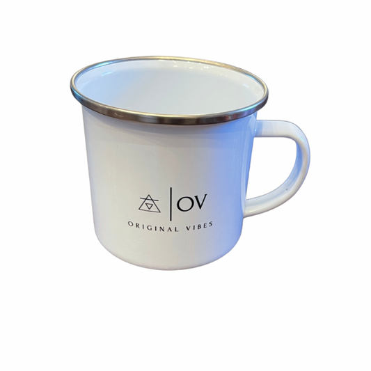 OV enamel mug