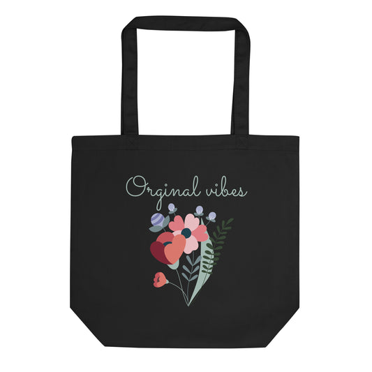 Organic Flower Tote Bag OV