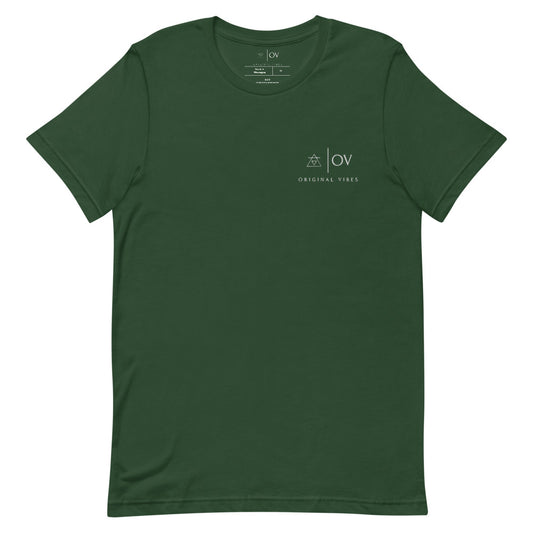 Original Vibes Embroidered Fitted Short Sleeve T-Shirt